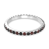 Classic and Modern Half Eternity Carman Band