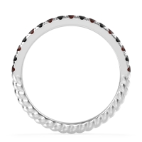 Classic and Modern Half Eternity Carman Band