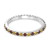 Classic and Modern Half Eternity Carman Band