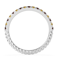 Classic and Modern Half Eternity Carman Band
