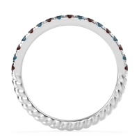 Classic and Modern Half Eternity Carman Band