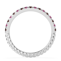 Classic and Modern Half Eternity Carman Band