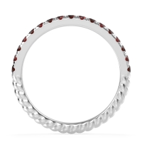 Classic and Modern Half Eternity Carman Band
