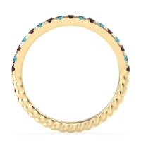 Classic and Modern Half Eternity Carman Band