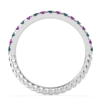 Classic and Modern Half Eternity Carman Band