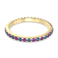 Classic and Modern Half Eternity Carman Band