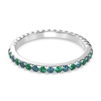Classic and Modern Half Eternity Carman Band