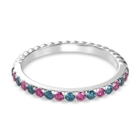 Classic and Modern Half Eternity Carman Band