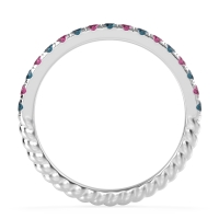 Classic and Modern Half Eternity Carman Band