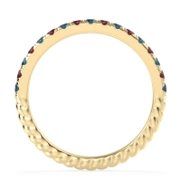 Classic and Modern Half Eternity Carman Band