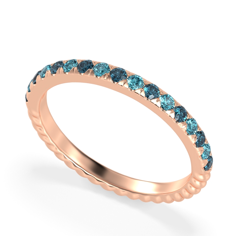 Classic and Modern Half Eternity Carman Band