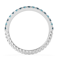 Classic and Modern Half Eternity Carman Band