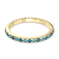 Classic and Modern Half Eternity Carman Band