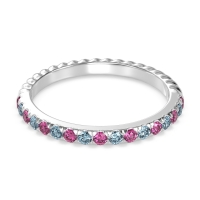 Classic and Modern Half Eternity Carman Band