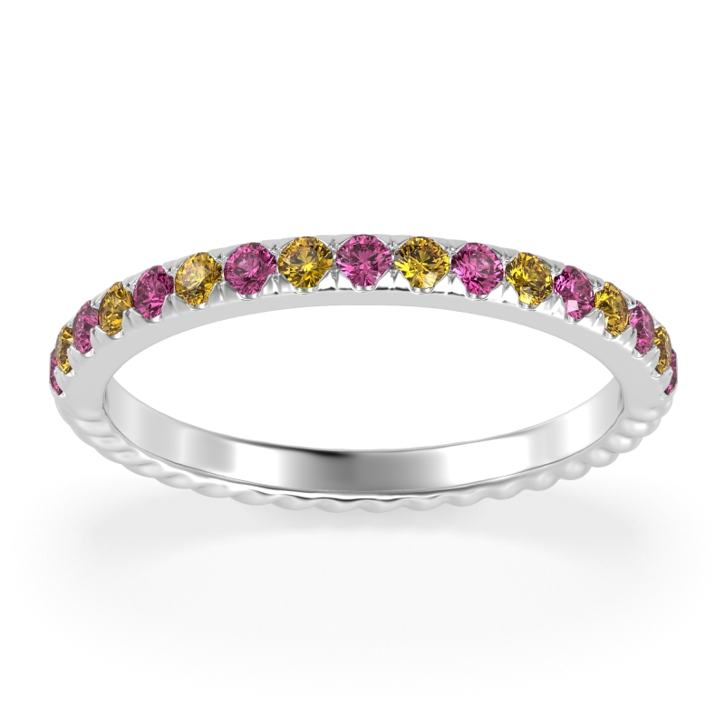 Classic and Modern Half Eternity Carman Band