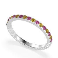 Classic and Modern Half Eternity Carman Band