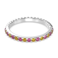 Classic and Modern Half Eternity Carman Band