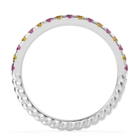 Classic and Modern Half Eternity Carman Band