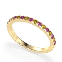 Classic and Modern Half Eternity Carman Band