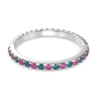 Classic and Modern Half Eternity Carman Band