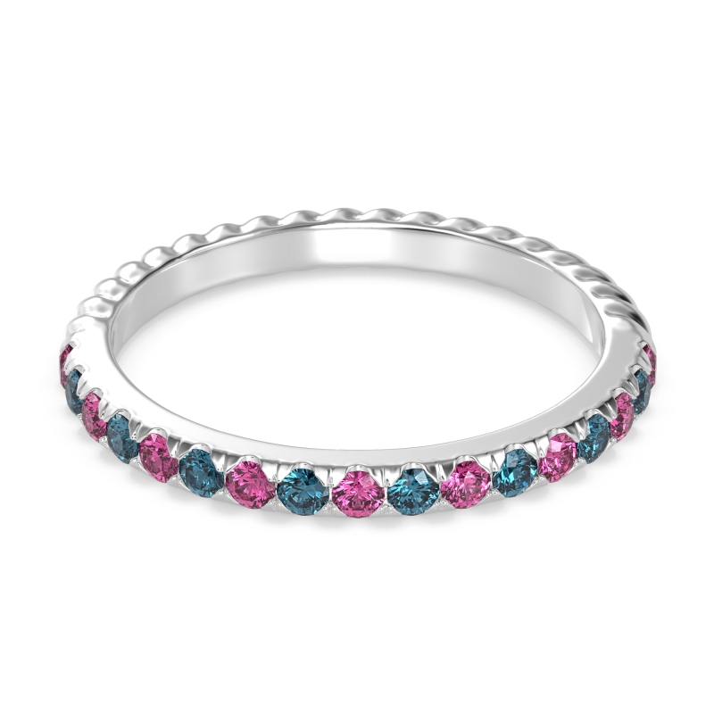 Classic and Modern Half Eternity Carman Band