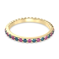 Classic and Modern Half Eternity Carman Band