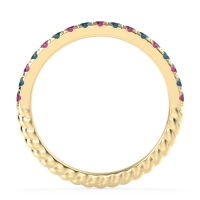 Classic and Modern Half Eternity Carman Band