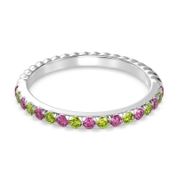 Classic and Modern Half Eternity Carman Band