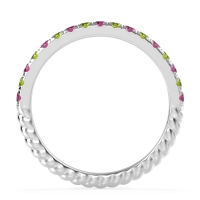 Classic and Modern Half Eternity Carman Band