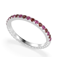 Classic and Modern Half Eternity Carman Band