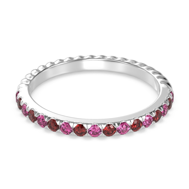 Classic and Modern Half Eternity Carman Band