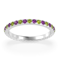 Classic and Modern Half Eternity Carman Band