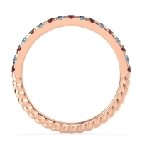 Classic and Modern Half Eternity Carman Band