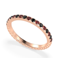 Classic and Modern Half Eternity Carman Band