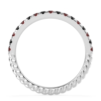 Classic and Modern Half Eternity Carman Band
