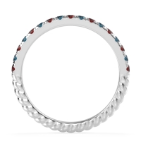 Classic and Modern Half Eternity Carman Band