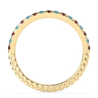 Classic and Modern Half Eternity Carman Band