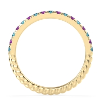 Classic and Modern Half Eternity Carman Band