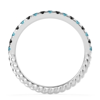 Classic and Modern Half Eternity Carman Band