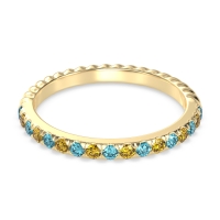 Classic and Modern Half Eternity Carman Band