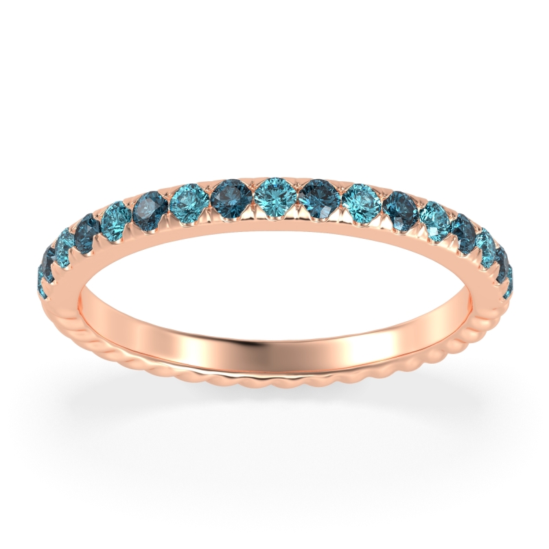 Classic and Modern Half Eternity Carman Band
