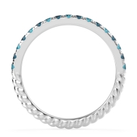 Classic and Modern Half Eternity Carman Band