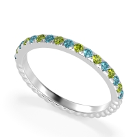 Classic and Modern Half Eternity Carman Band