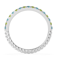 Classic and Modern Half Eternity Carman Band