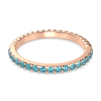 Classic and Modern Half Eternity Carman Band