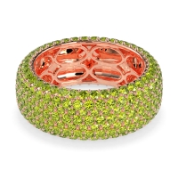 8mm Gemstone Studded Kushi Band