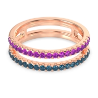 Double Row Classic Aave Band