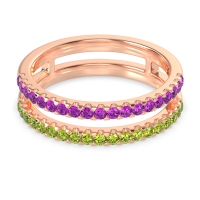 Double Row Classic Aave Band