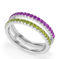 Double Row Classic Aave Band