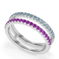 Double Row Classic Aave Band